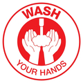 Wash Hands Decals