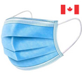 Surgical Disposable Masks Level 3 - 3-Ply - Pack of 50 *Made in Canada*